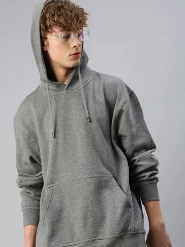 Herren Ohio Hoodie Ebony Chine