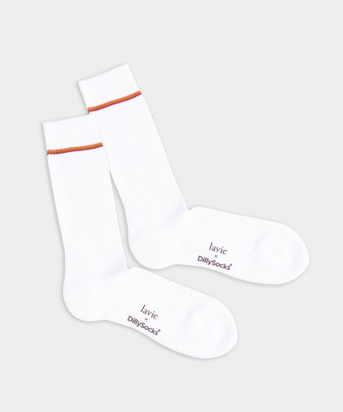 Socken Aksel white – 3er-Pack (GOTS)