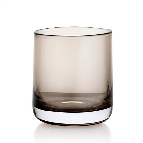 Whiskyglas 3.8 dl braun mundgeblasen