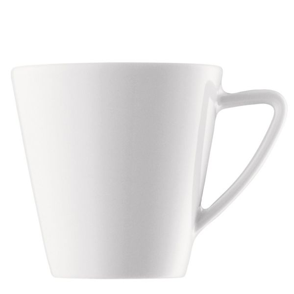 Kaffee-Tasse Porzellan Weiss 18cl