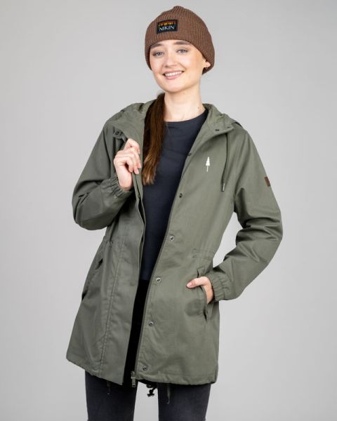 TreeJacket Parka Women olive