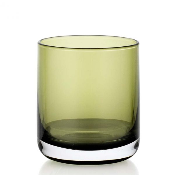 Whiskyglas 3.8 dl grün mundgeblasen